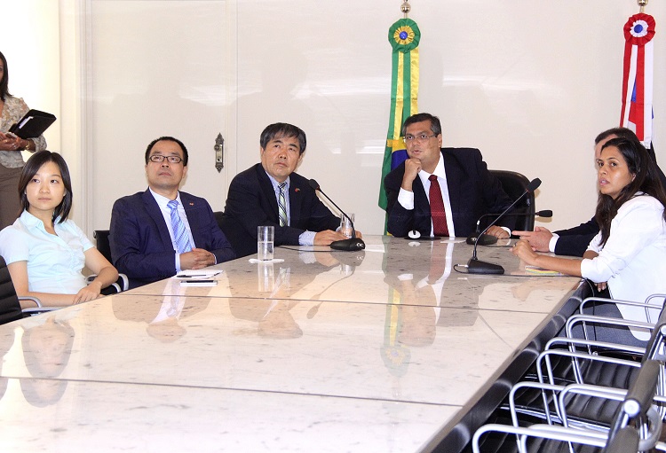 Foto 1 - Governador FlÃ¡vio Dino recebe cÃ´nsul-geral da China e fala sobre investimentos no MA (1)
