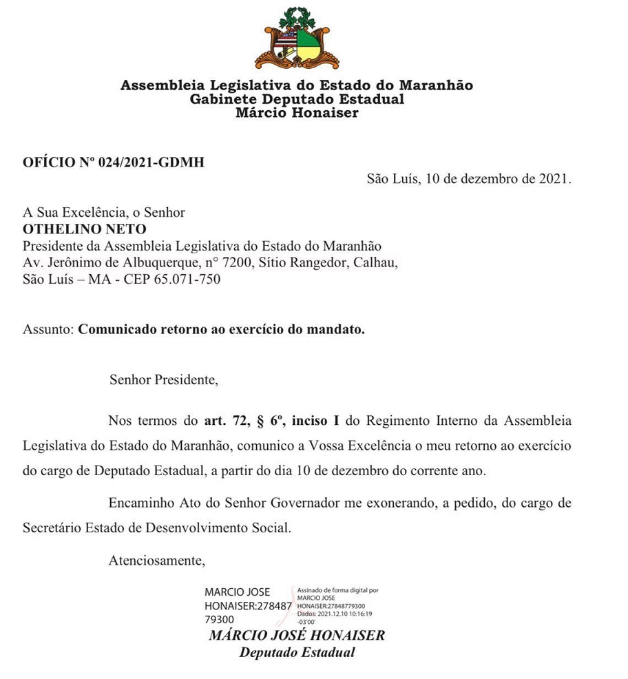 Documento já foi protocolado...