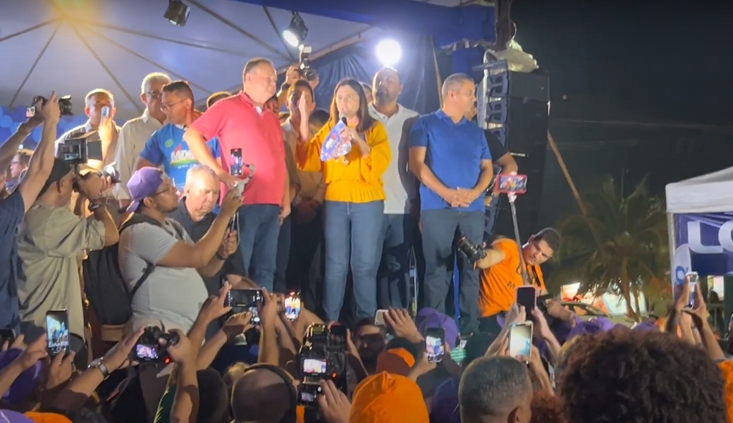 Declaração de apoio de Roseana a Brandão veio durante a Convenção do MDB no realizada no Retorno do Calhau.