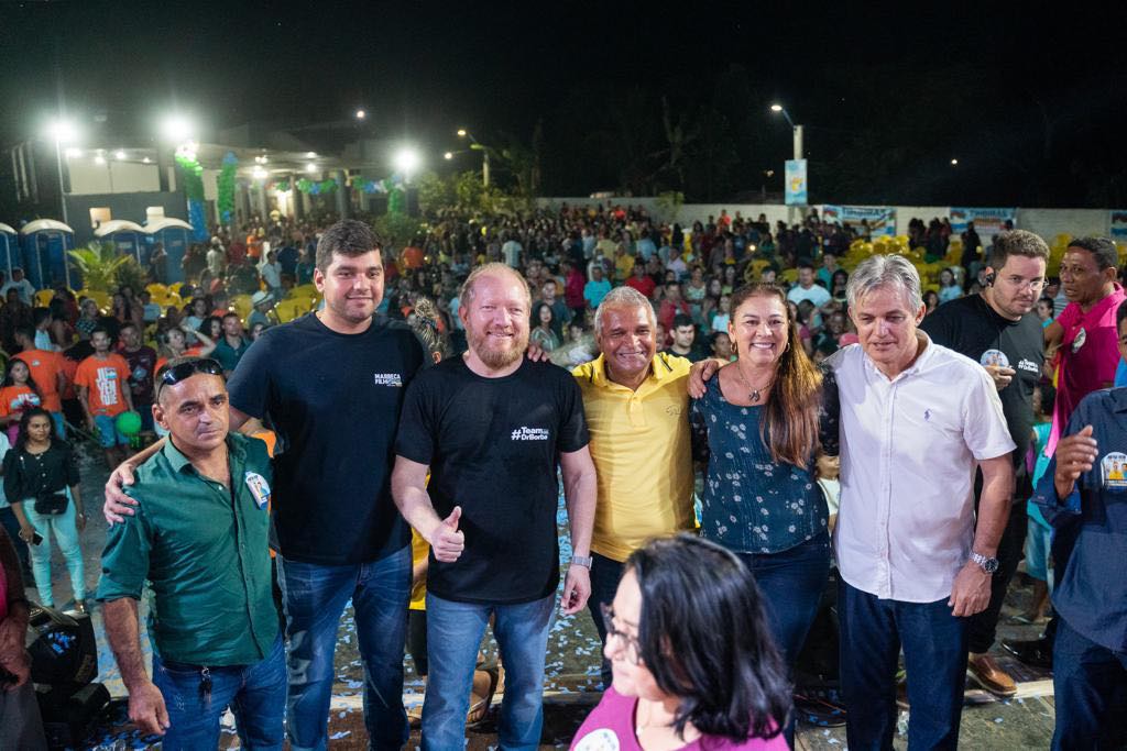 Othelino recebeu apoio do prefeito de Timbiras...