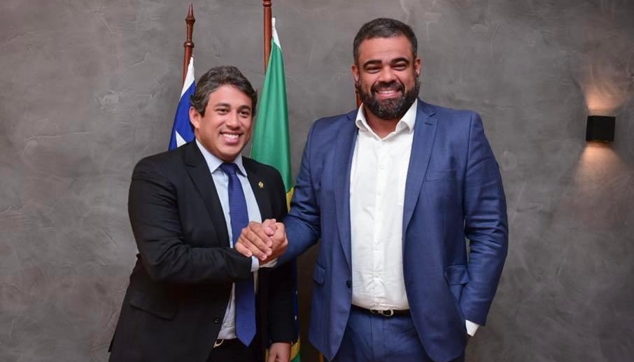 Paulo Victor e Osmar Filho se encontraram nesta manhã para tratar sobre transição na Câmara...