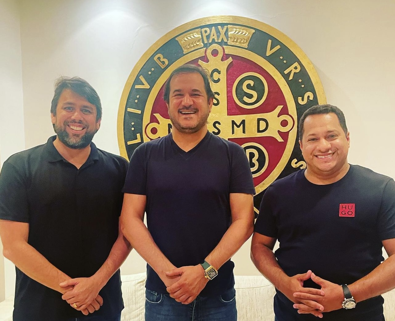 O encontro entre o trio ocorreu em Brasília…