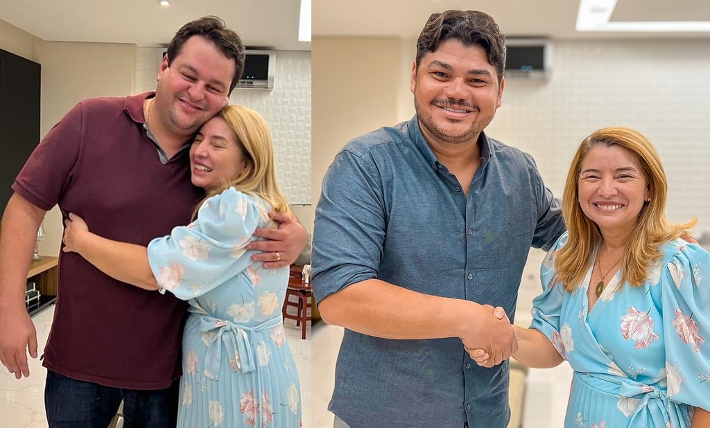 Do Patriotas, deputados estaduais Juscelino Marreca e Guilherme Paz também externaram o apoiam...