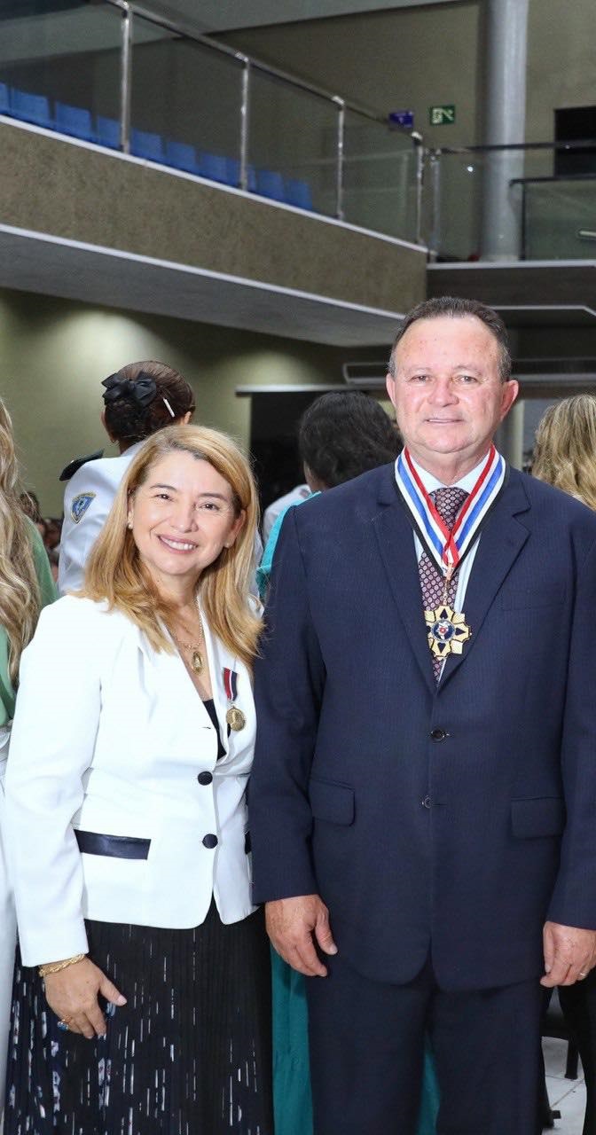Governador Brandão e deputada Iracema foram homenageados...