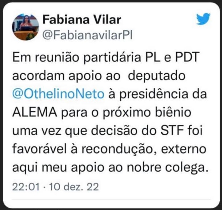 PL e PDT fecharam acordo, que foi quebrado diante da atuação dos Leões...