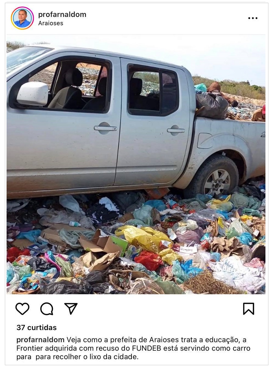 Denúncia do parlamentar veio por meio das redes sociais...