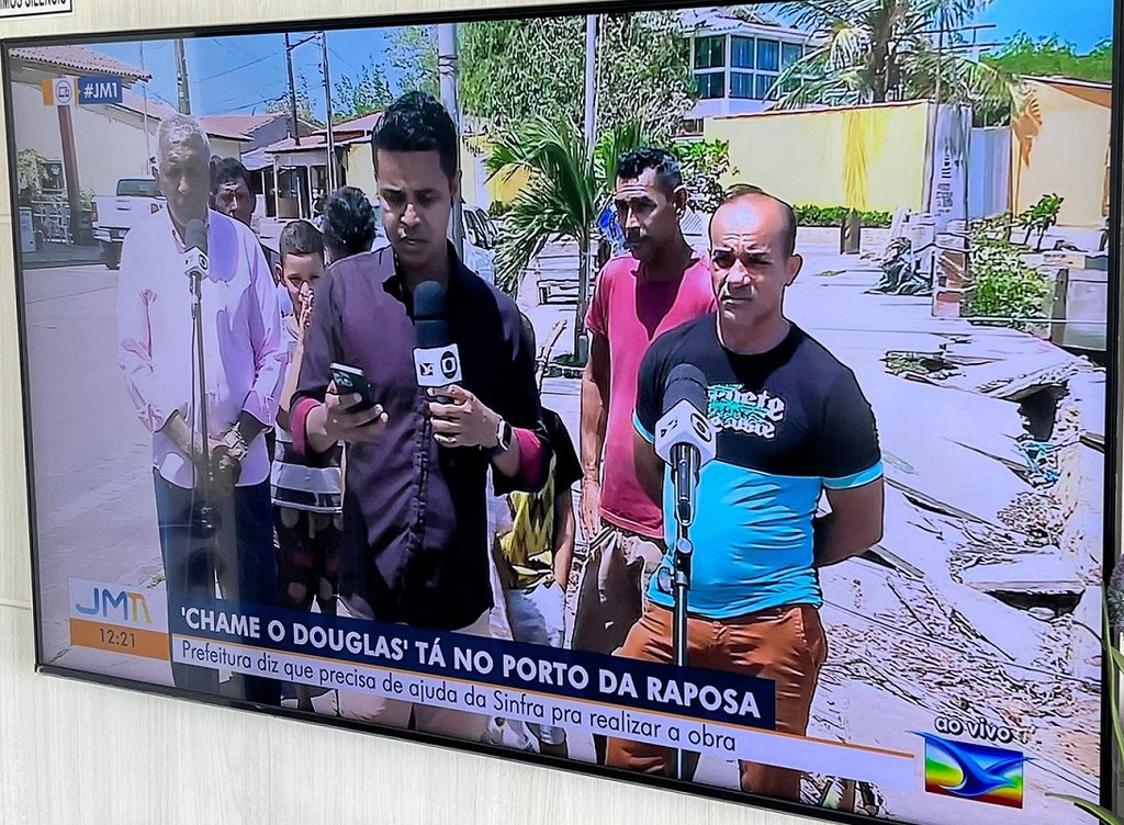 Prefeitura mesmo com dinheiro em caixa não executa obra de reforma no Porto do Braga.