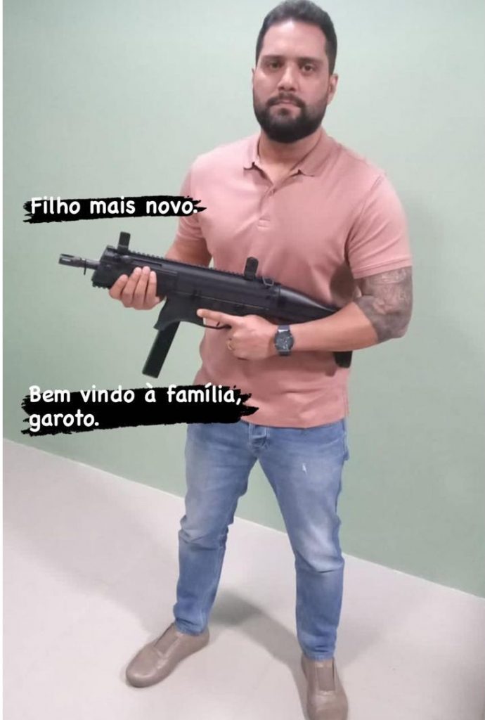 Pastor Neto Frota ganhou notoriedade quando em junho de 2022 apareceu nas redes sociais com arma de grosso calibre…
