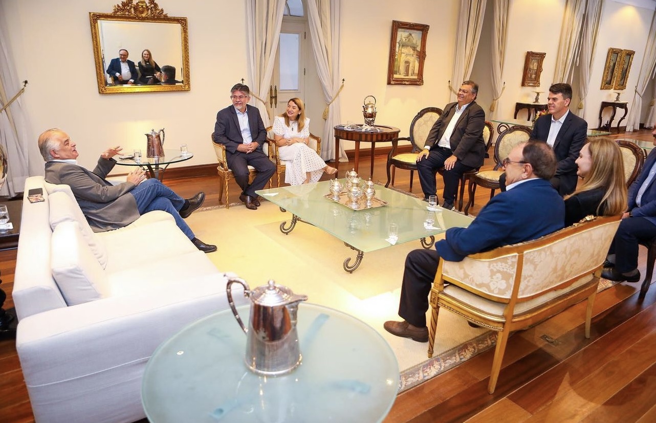 Iracema Vale recebeu Dino e Márcio França...