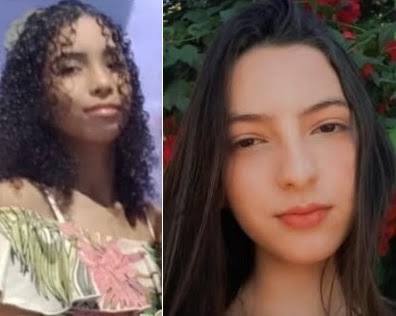 Evellyn Gusmão Gomes Silva e Yasmin Gomes Campos foram vítimas do incêndio em shopping de São Luís 