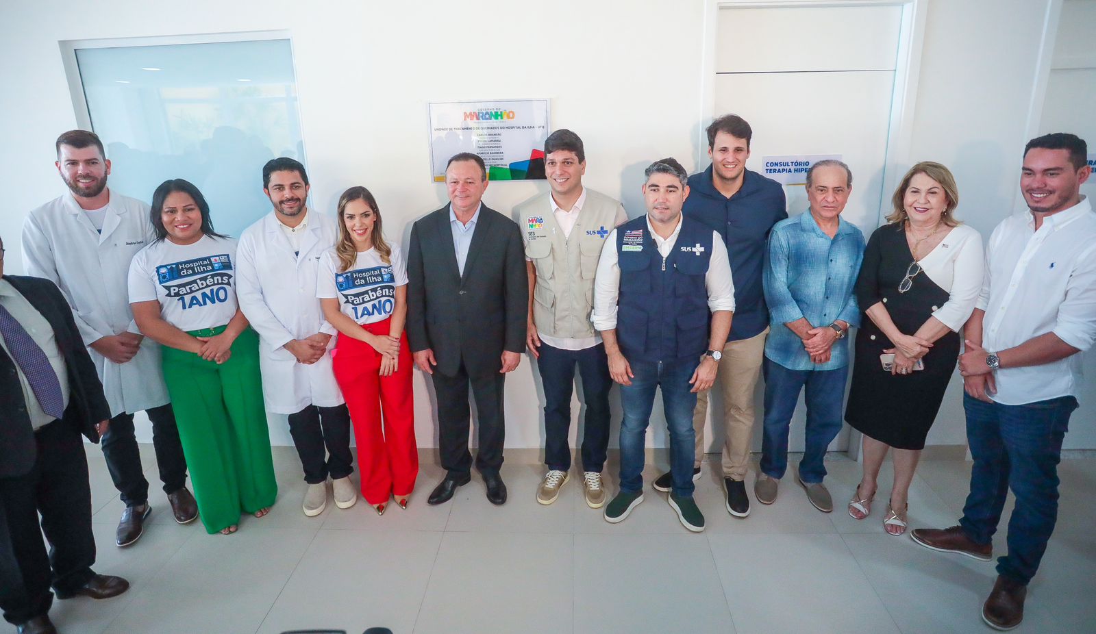 Governo do Estado inaugura Unidade de Tratamento para Queimados no Hospital da Ilha