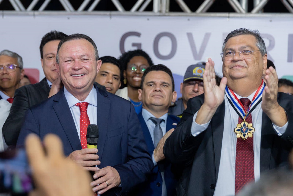 No último dia 26, Dino e Brandão estiveram juntos durante cerimônia na Casa do Mulher Brasileira...