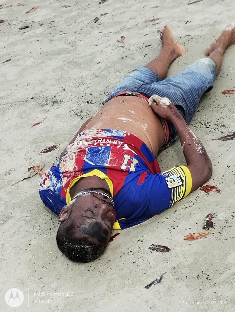 Homem encontrado morto na Ilha de Curupu ainda não foi identificado...