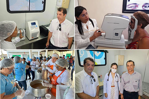 Em parceria com o Sesi, Prefeitura de Santa Rita oferece mutirão de atendimentos de saúde e social.