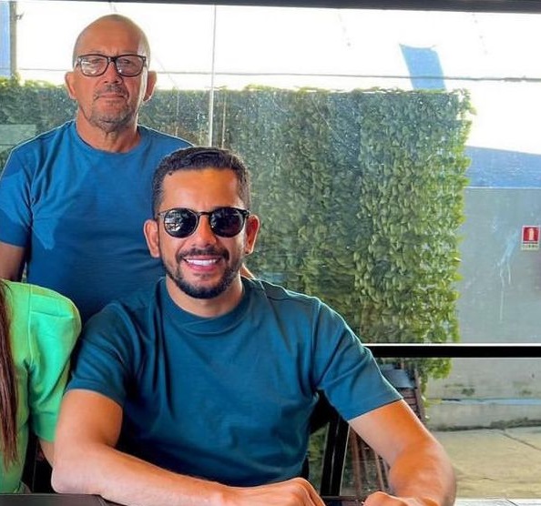  Vereador Neném Barradas  e o seu pai, Luís Alberto Lago Sousa...