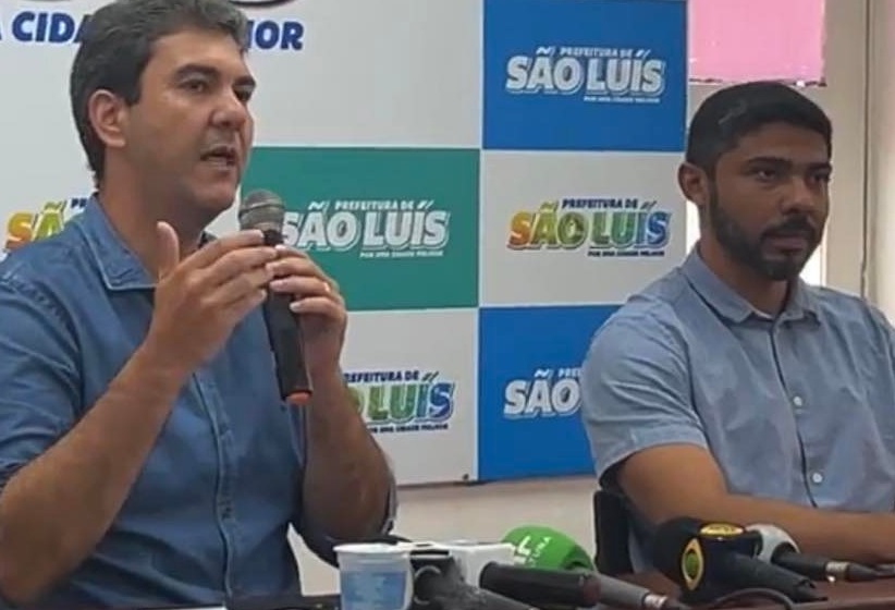 Prefeito Eduardo Braide e secretário Diego Rafael nada falam a respeito de escândalo na SMTT...