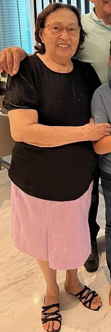 dona Lecy dos Santos Rezende, mãe dos ex-deputados estaduais Stênio Rezende e Juscelino Rezende.