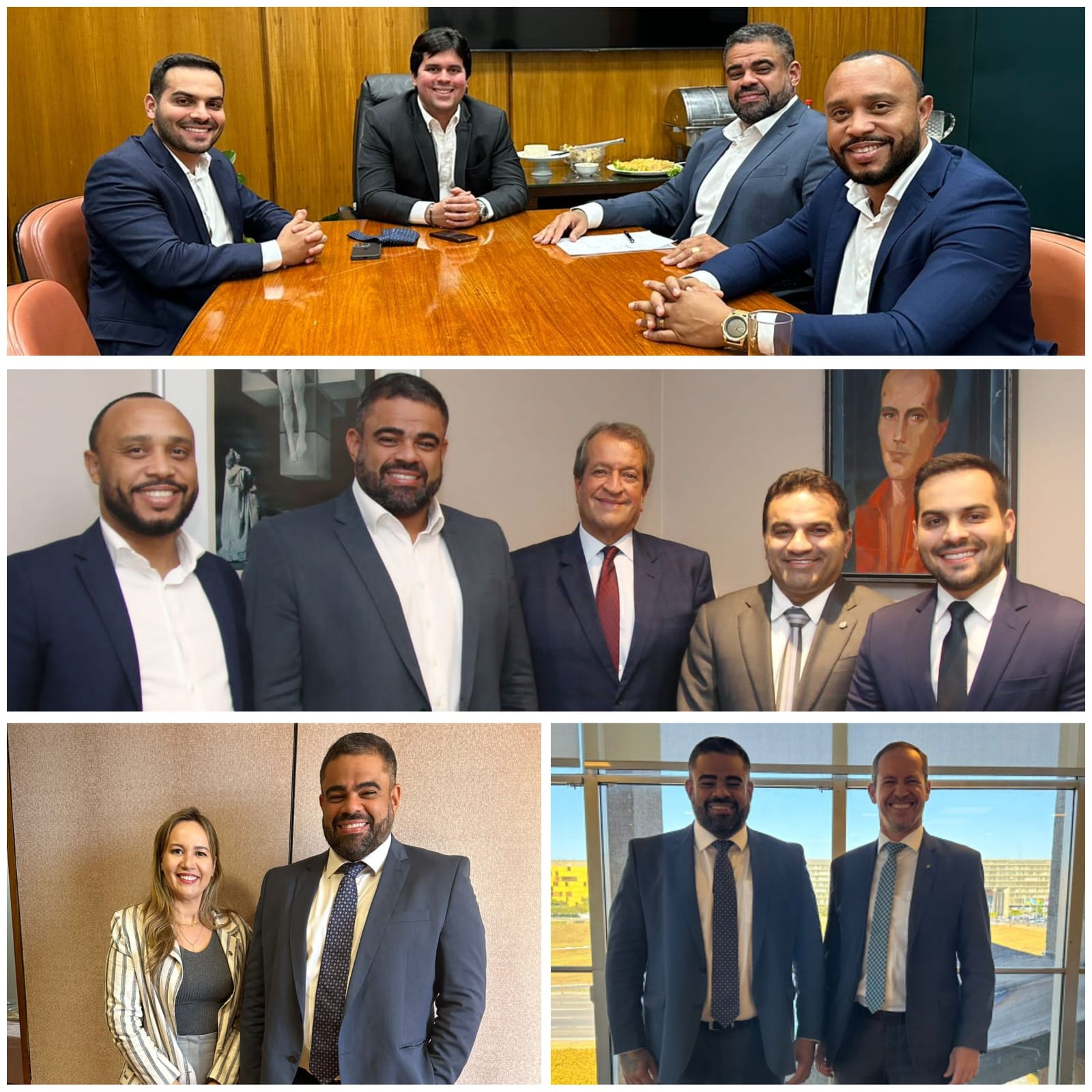 Agenda intensa de Paulo Victor em Brasília…