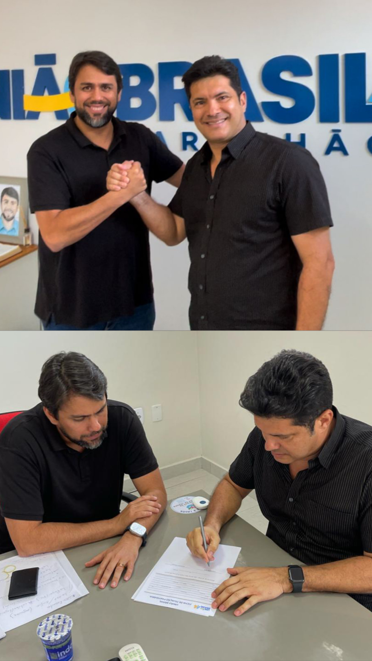 Geraldo Júnior agora é 44, União Brasil…