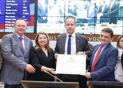 Capelli recebeu o título de cidadão maranhense…