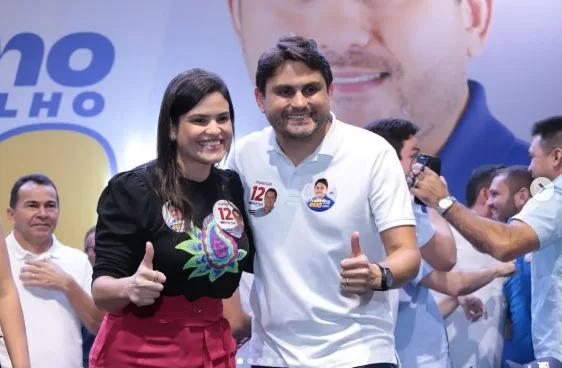 Prefeita Luanna e o irmão Juscelino Rezende...