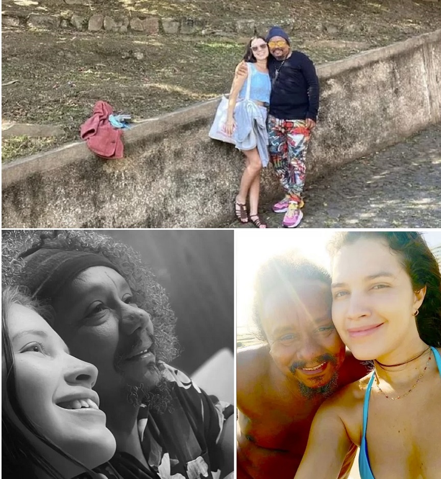 O cantor Chico César, de 59 anos, está vivendo uma boa fase no amor. Ele está namorando a maranhense de São Luís, Larissa Furtado, 30 anos, acadêmica doutoranda e mestra em direito pela Universidade de Brasília (UnB).