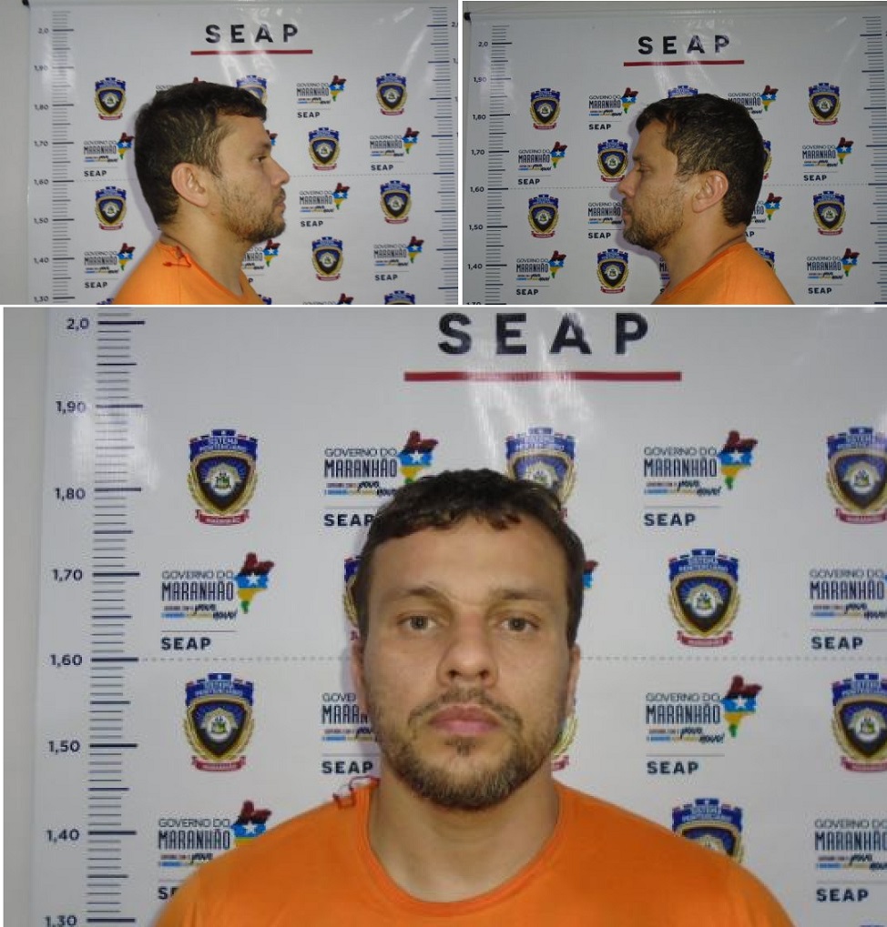 Reges Sales da Silva Junior foi preso sob número de matrícula 456721, ficou preso no Pavilhão do Centro de Triagem na cela 01, da Central de Custódia no bairro do Outeiro da Cruz, em São Luís.