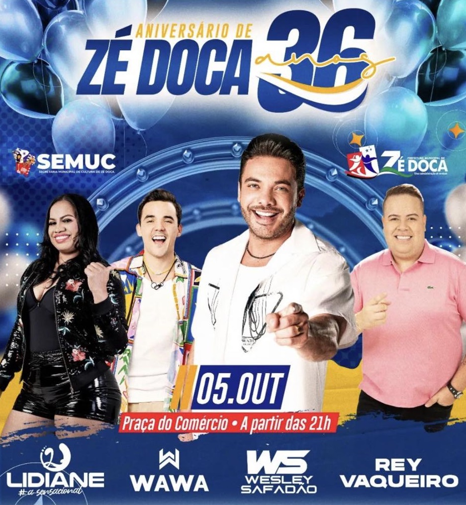 Mesmo com Ação do MP-MA, prefeitura de Zé Doca intensificou divulgação do show de Wesley Safadão...
