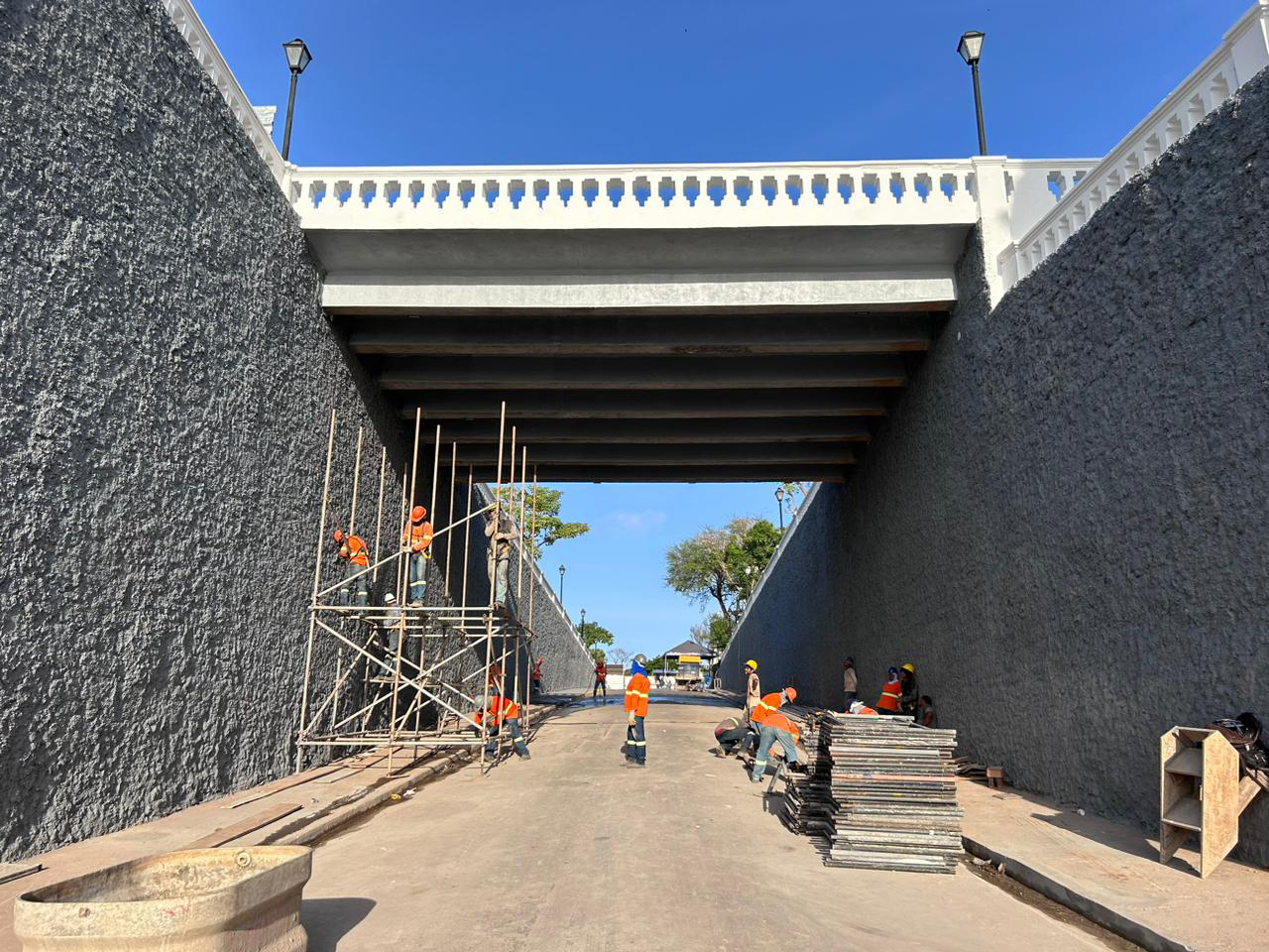 Rampa recebeu novos serviços desde que desabou, em julho de 2023