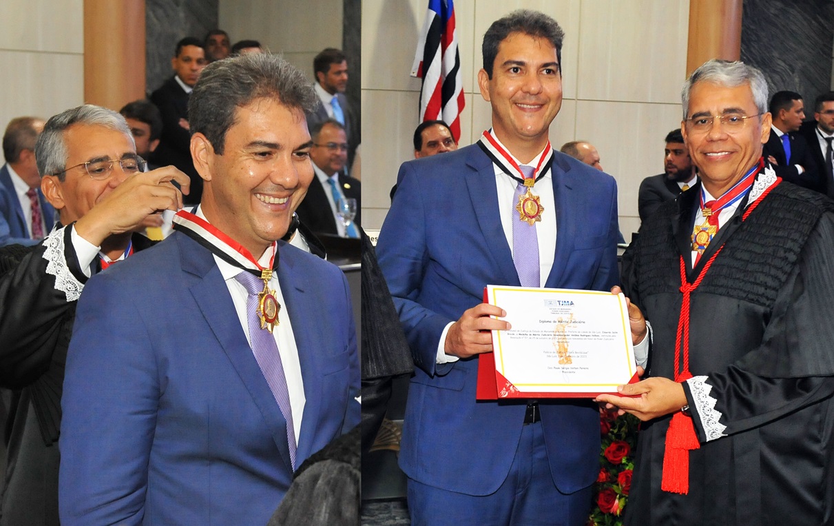 Decisão de Paulo Velten acontece 27 dias após homenagear Braide no plenário do TJ-MA...