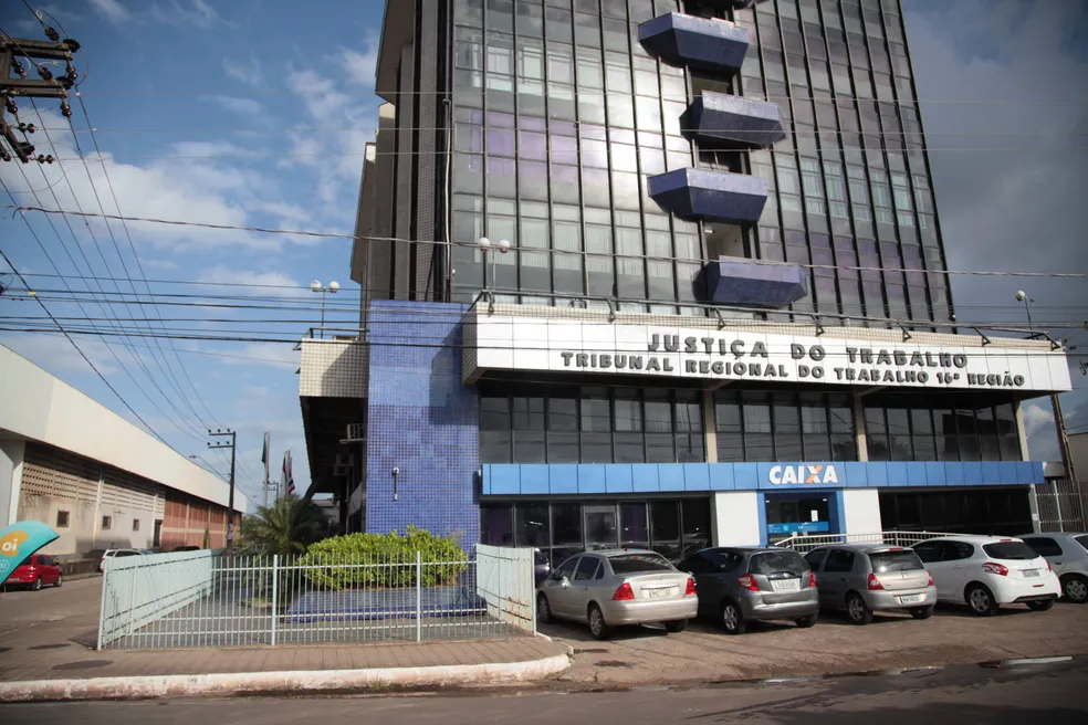 Sede do Tribunal Regional do Trabalho (TRT-MA), da 16ª Região, no bairro da Areinha em São Luís...