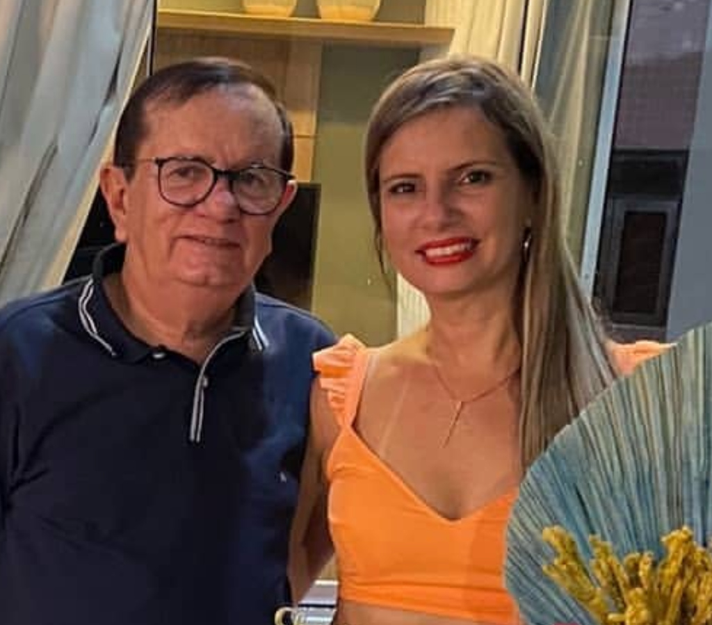Ex-prefeito Eliseu Moura e sua filha Melissa…
