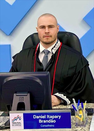 conselheiro do Tribunal de Contas do Estado (TCE-MA), Daniel Itapary Brandão,