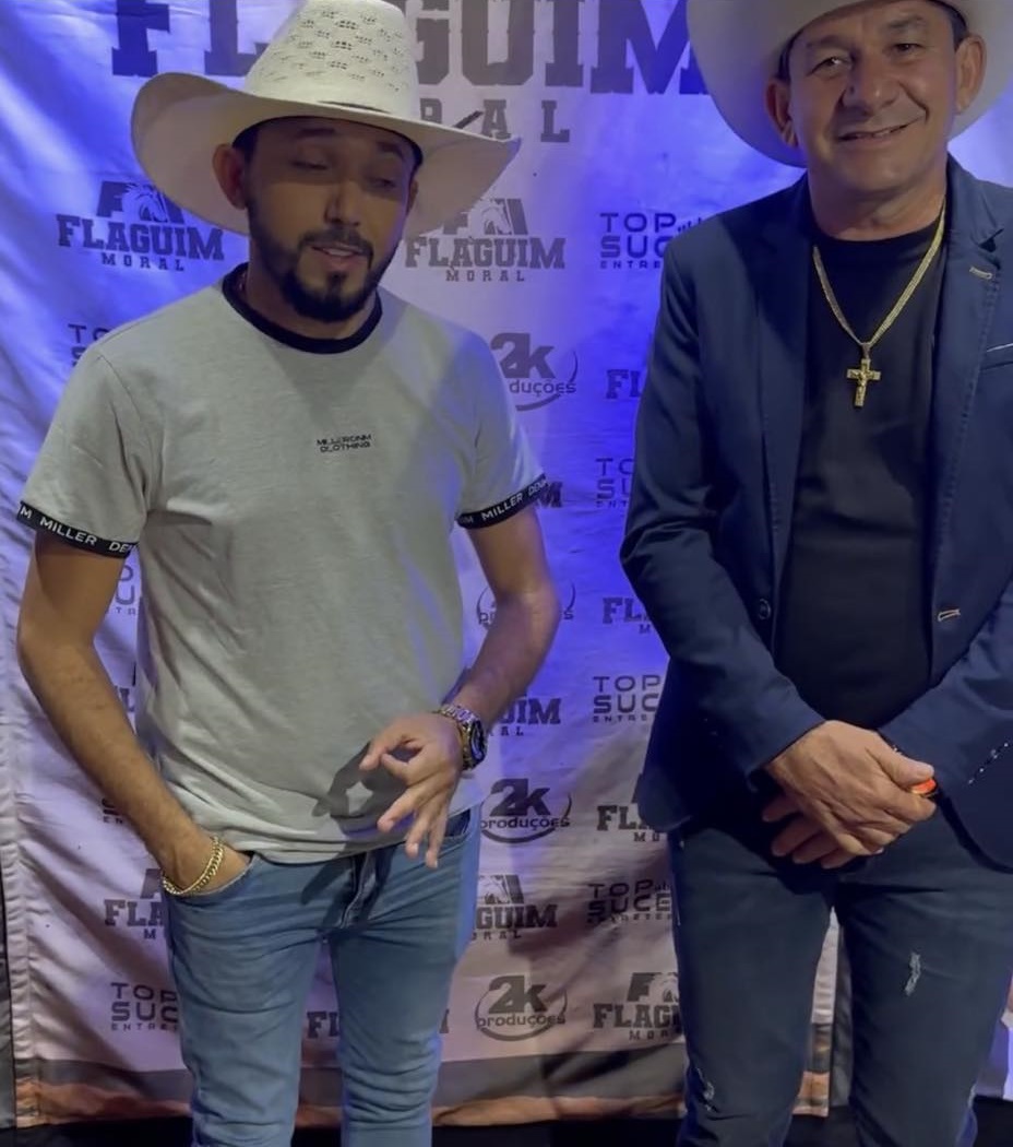 para exercer.Em suas redes sociais, o prefeito Cirineu aparece ao lado do cantor tocantinense conhecido como 'Flaguim Moral' que explica: