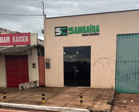Empresa Sambaíba Construções LTDA funciona em uma salinha...