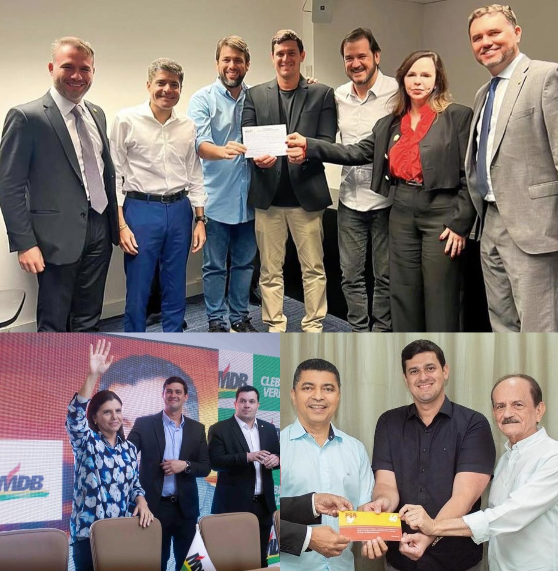Em 2023, “Natercio 30” tinha anunciado filiação do MDB e depois no PSB, mas nenhuma das duas prosperou, agora, ele conseguiu filiar no União Brasil.