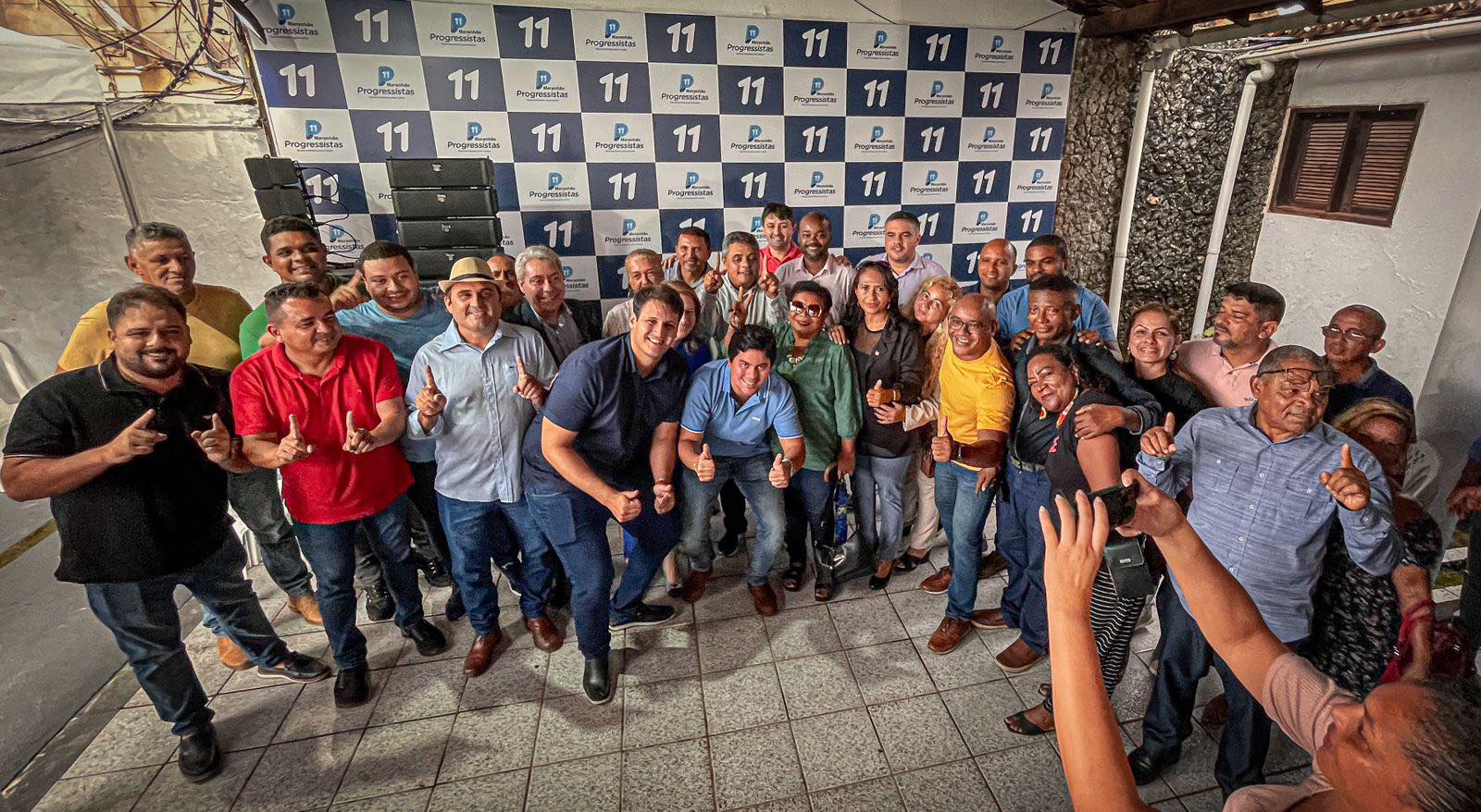 Pré-candidatos que eram do MDB agora segue para o Partido Progressista...