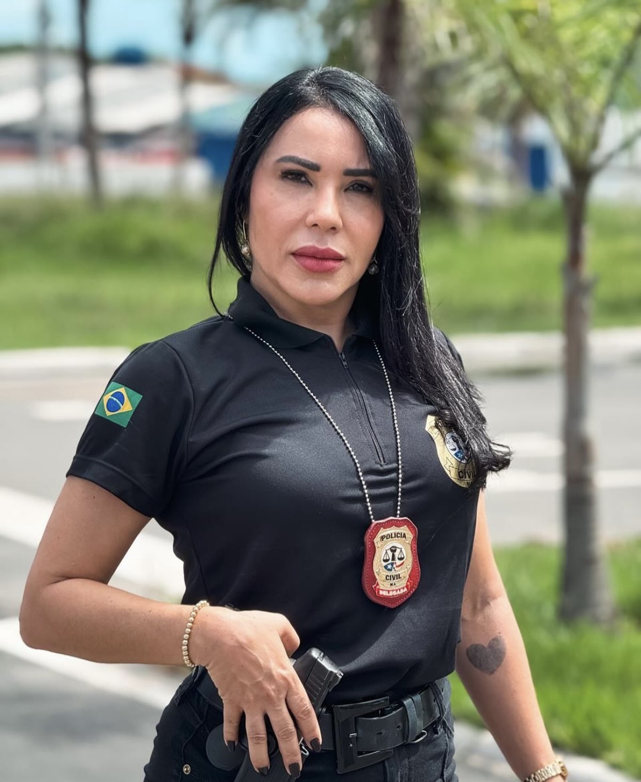 delegada Wanda Moura, que é chefe do Departamento de Feminicídio do Maranhão e coordenadora da Semana Estadual de Combate ao Feminicídio, vai acumular a atual função com a de diretora da Casa da Mulher Brasileira.