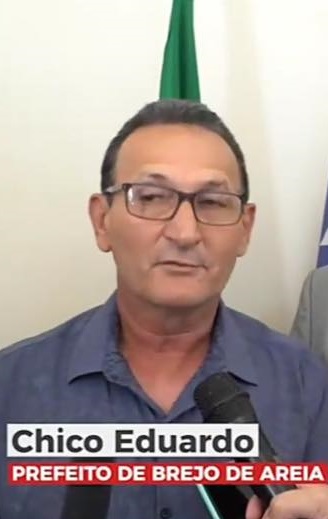 Prefeito de Brejo de Areia, Prefeito Francisco Alves da Silva.