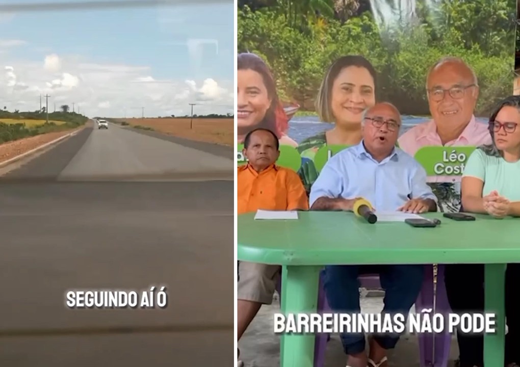 Léo Costa não apresentou provas sobre a suposta perseguição ocorrida em Belágua, mostrou apenas carros seguindo normalmente atrás do seu veículo. 