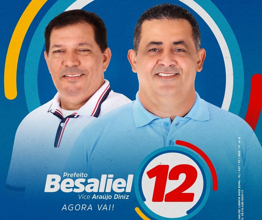 Vice-prefeito Araújo Diniz assume no lugar do prefeito Besaliel.