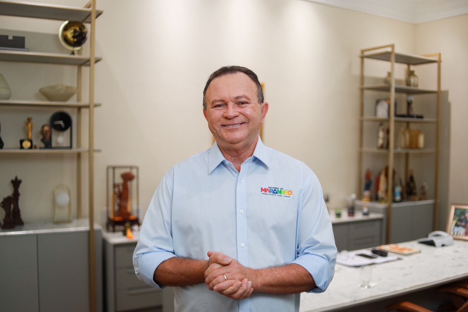 Governador Brandão comemora números positivos para o Maranhão.