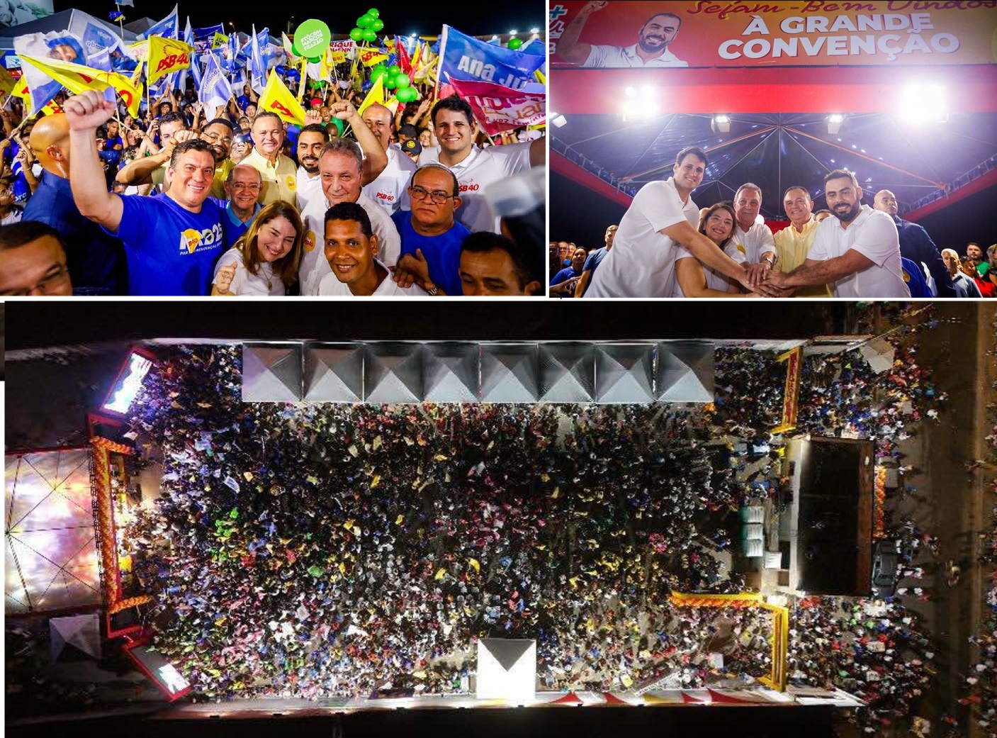 Convenção de Dudu em Ribamar arrastou uma multidão...
