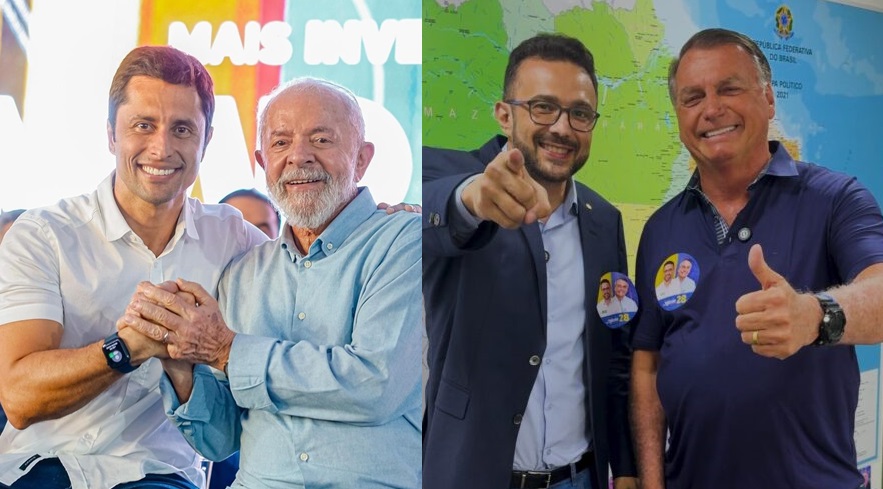 Duarte com Lula e Yglésio com Bolsonaro deixam o prefeito Braide em queda nessa reta final de campanha em São Luís.