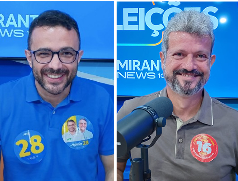 A explicação da TV Mirante é que nenhum obteve o desempenho mínimo para participar do debate, conforme a pesquisa eleitoral do Instituto Quaest, divulgada na sexta-feira (27) pela TV Mirante