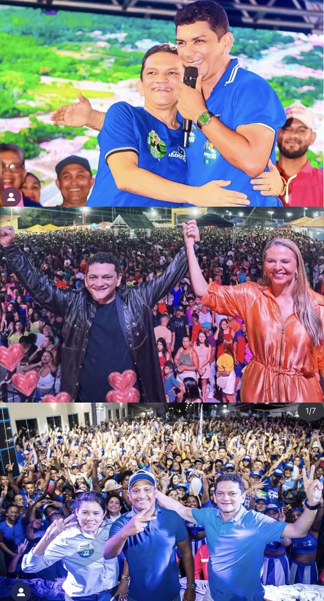 Serrano do Maranhão, reelegeu a esposa, Val Cunha; Jadeco em Apicum-Açu e Márcio Hominho em Bacuri.