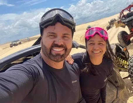 Marido de Eliziane Gama sofreu acidente na Argentina; senadora maranhense não estava com ele na viagem.