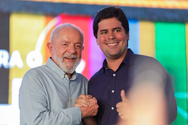 Ministro dos Esportes do governo Lula, Deputado Federal pelo Maranhão, André Fufuca.