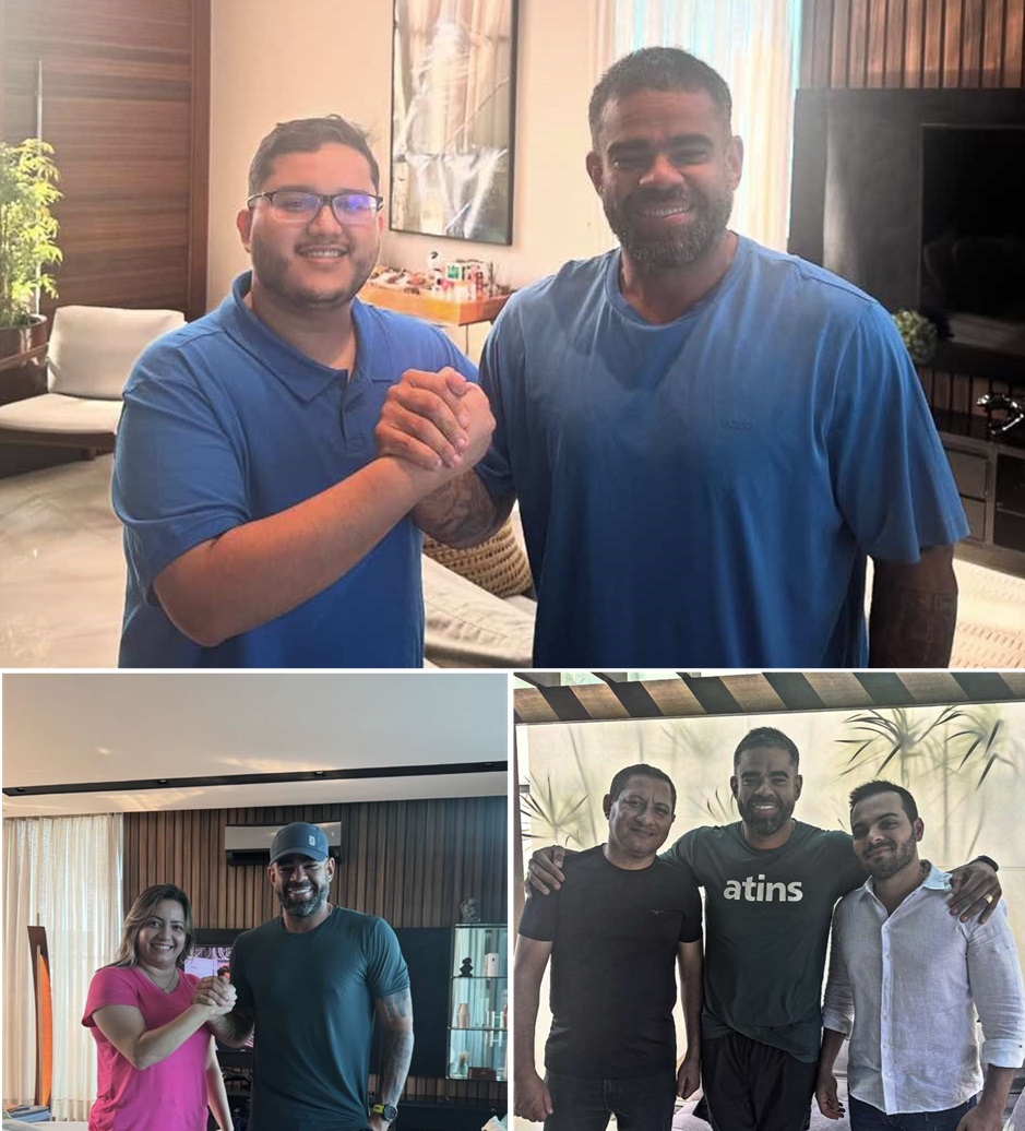 Paulo Victor recebeu apoio por último do vereador Cleber Filho; dias atrás foi a Profª Magnólia e os vereadores Marquinhos e Aldir Júnior que também declaram apoio.