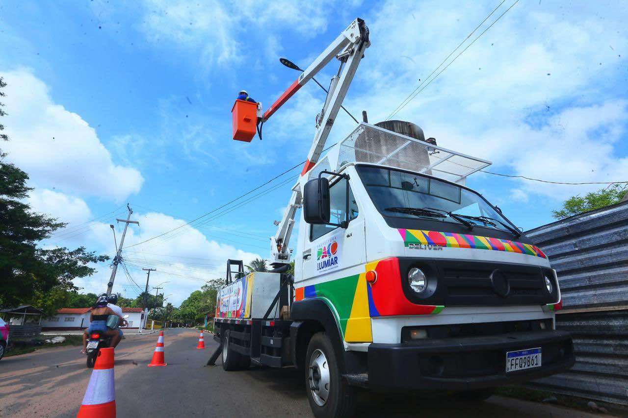 Programa de iluminação pública foi lançado em Paço do Lumiar.